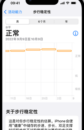 乐昌iPhone手机维修如何在iPhone开启'步行稳定性通知'