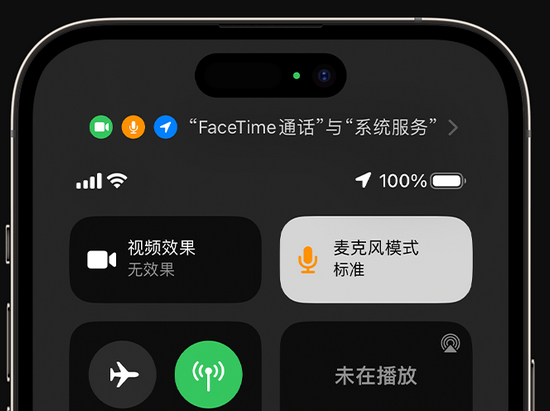 乐昌苹果授权维修网点分享iPhone在通话时让你的声音更清晰 